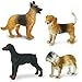 Safari Ltd. Dogs Toob - Mini Figurines: Dachshund, Dalmatian, Retriever, Sheepdog, Collie, Shepherd, Beagle, Boxer, Great Dane, Doberman, Bulldog - Educational Toys for Boys, Girls & Kids Ages 3+