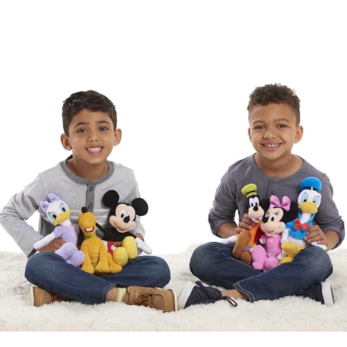 Disney Junior Mickey Mouse Bean Plush Mickey Mouse Stuffed Animal, Kids Toys for Ages 2 Up by Just Play by Just Play - Image 2