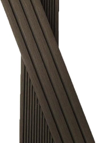Silvadec Plinthe de finition composite Elegance ton brun exotique