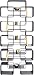Produktbild Kare Design Regal Loft Curve 200cm, Großes Regal aus Metall in besonderer Form, Metallregal Pulverbeschichtet Schwarz, Industriestil (H/B/T) 200x90x30cm