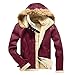 Lolvmvchi s Today Prime Fall Jacket Coat Men To Keep Warm Jacket Warm Jacket Coat Winter Jacket Hoodie Coat Fall Half Wool Coats For Women (Red, Xxl) Shearling Winter W