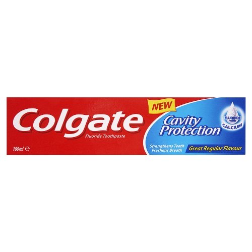 Colgate Pasta de dientes con flúor, protección de cavidades, 100 ml
