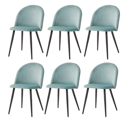Sillas Comedor Pack 6 Terciopelo Marca BenyLed