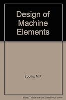 Design of Machine Elements B0010ZAZK4 Book Cover