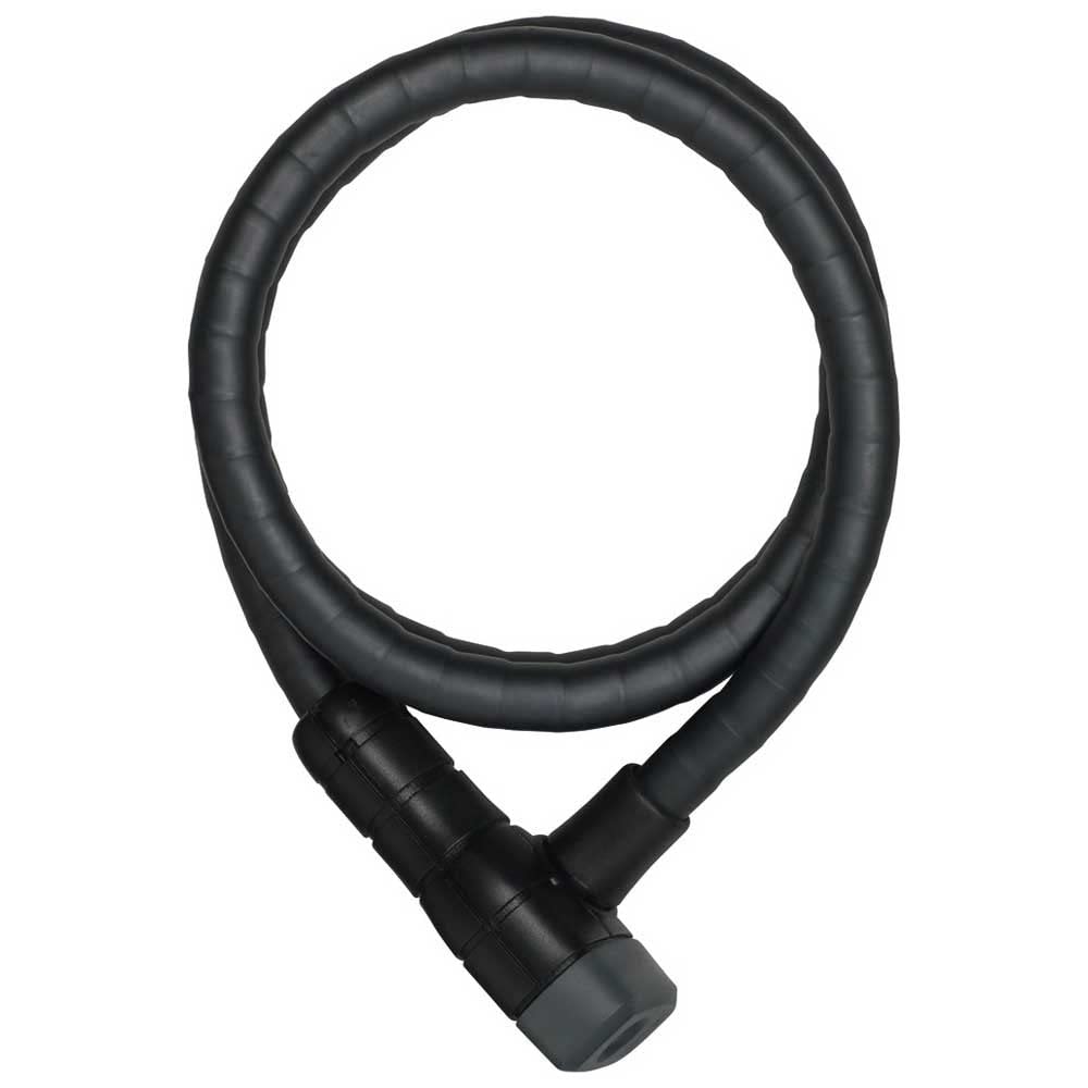 ABUS Antivol à câble blindé Steel-O-Flex Microflex 6615K - avec Support SCLL - câble-antivol en Acier avec Gaine blindée en Acier - Niveau de sécurité 5