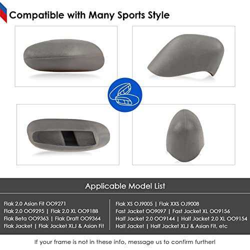 Image of BLAZERBUCK Replacement Nose Pads Piece for Oakley Bisphaera OO9400