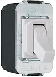 Legrand - Pass & Seymour ACD1WCC8 15-Amp 120-volt/277-volt Single Pole Despard Switch, White