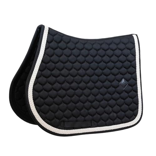 Kentucky Horsewear - Manopla con cordón trenzado, color negro