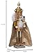 Kurt Adler 18-Inch Hollywood Gold King Nutcracker