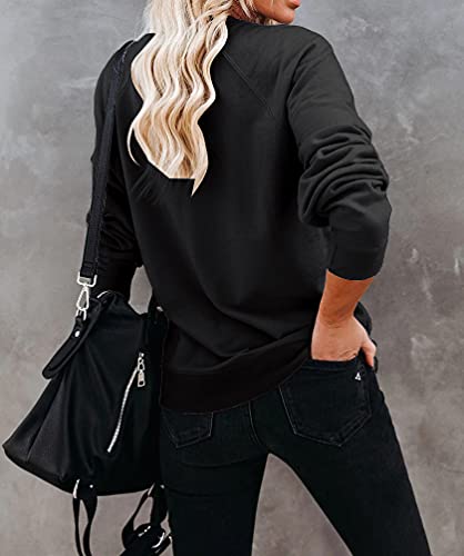 Image of Dressmine Womens Long Sleeve Mama Sweatshirts Fall Crew Neck Mom Shirts Cute Graphic Tees Pullover Hoodies