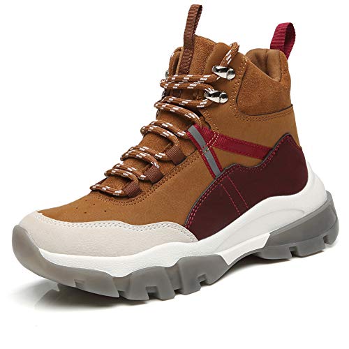 chunky platform hiking boots