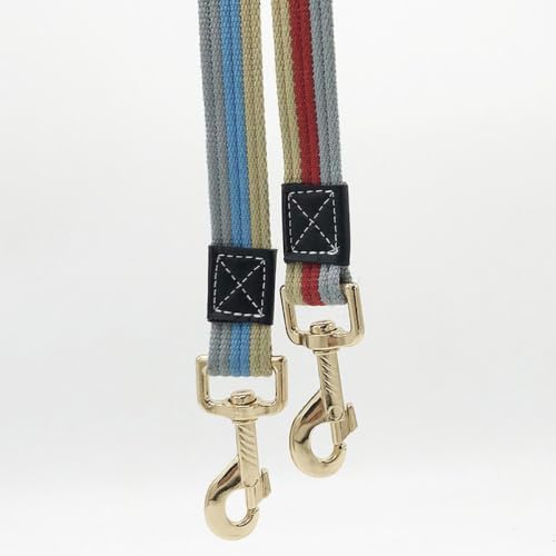 SHERCHPRY Blue Polyester Dog Traction Rope for Pet Training and Walking, Sturdy Canvas Material with Alloy Hook, for Running and Jogging During Leisurely Stroll or Camping - 4
