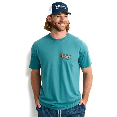 Amazon.com: HUK Mens Short Sleeve Performance Tee, Fishing T-Shirt