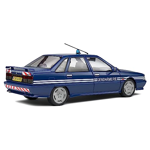 Modelo Renault R21 Turbo Gendarmerie 1:18 Solido miniatura 3