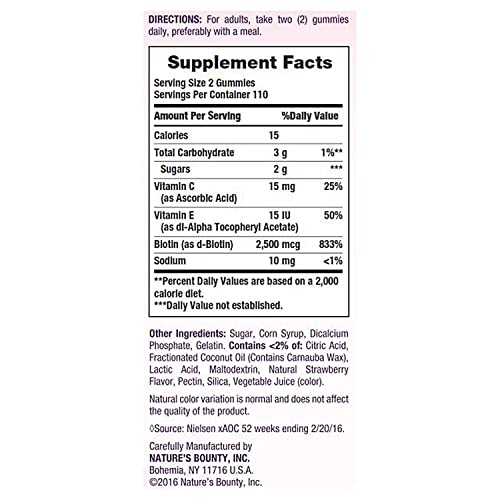 Nature's Bounty Hair, Skin And Nails, 230 Gummies (2 Pack) #TOP1