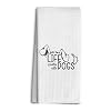 Life is Better with Dogs Cute Dog Ears Kitchen Dish Towels Dishcloth 16×24 InchesFunny Dog Decorative Absorbent Hand Tea Bathroom TowelsDog Lovers GiftsDog Mom Gifts