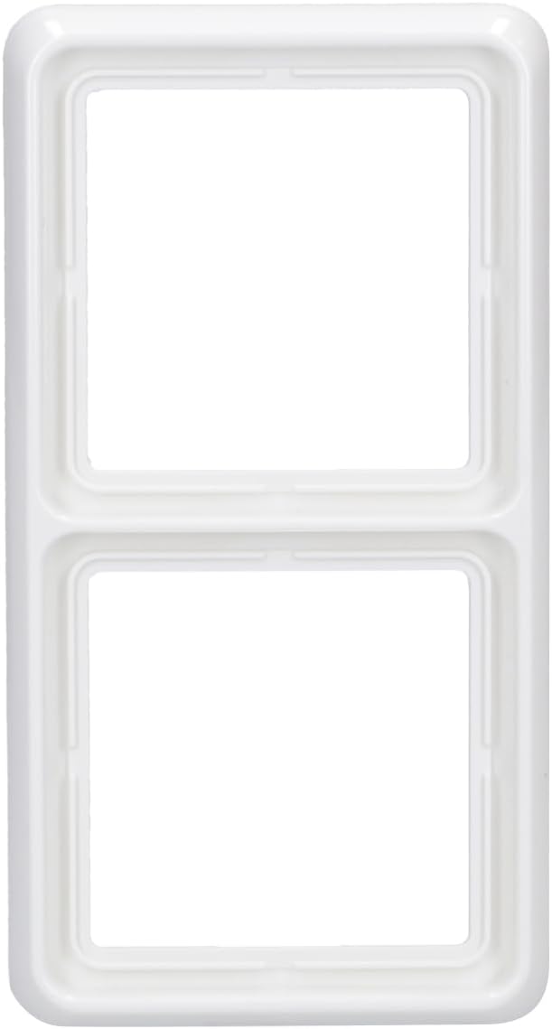 Jung CD582WW CD500-Rahmen 2fach Alpine White