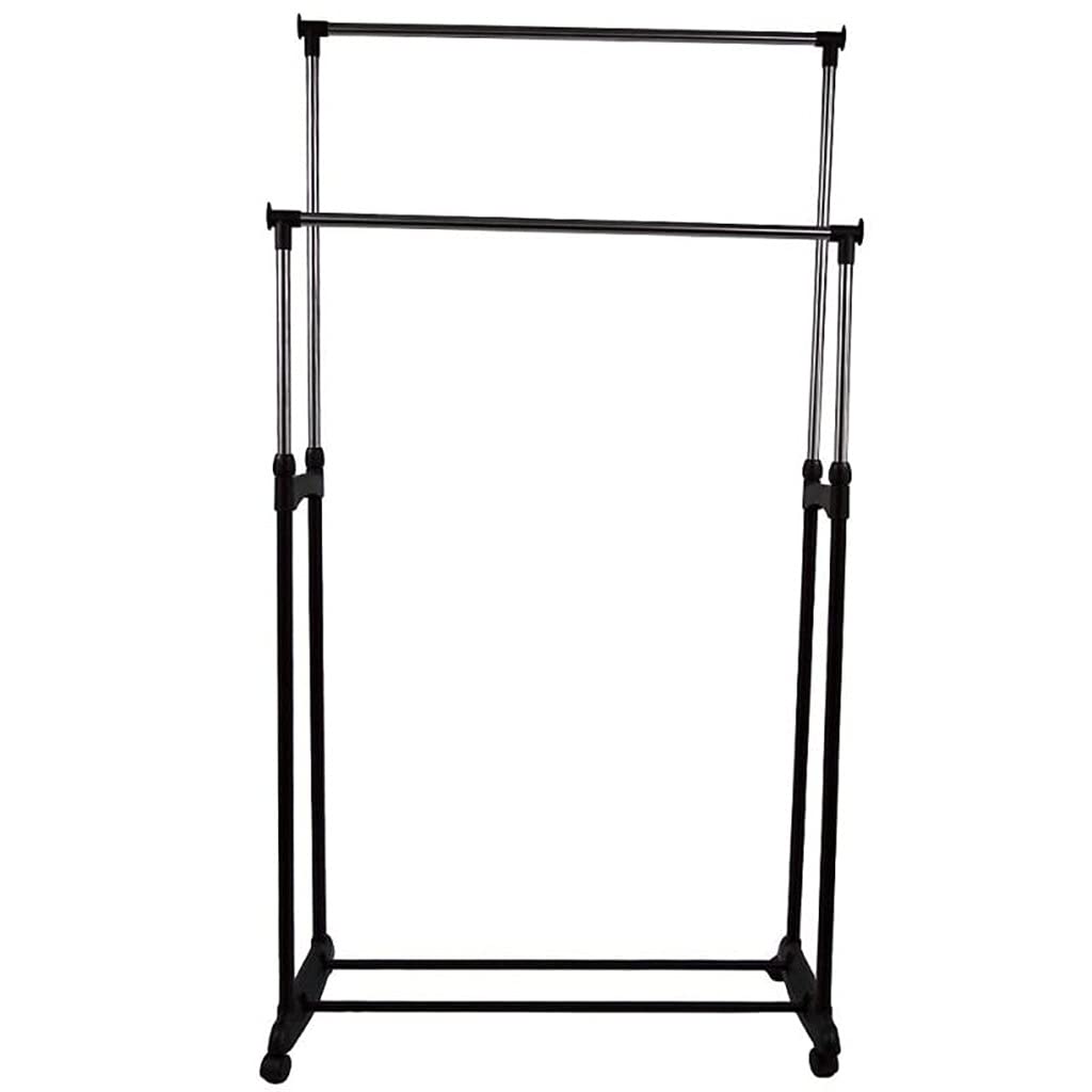 MOBYGKFY Multi-function Coat Rack Removable Bedroom Hanging Clothes Rack with Wheels Floor Standing Coat Rack Clothes Hanger Racks