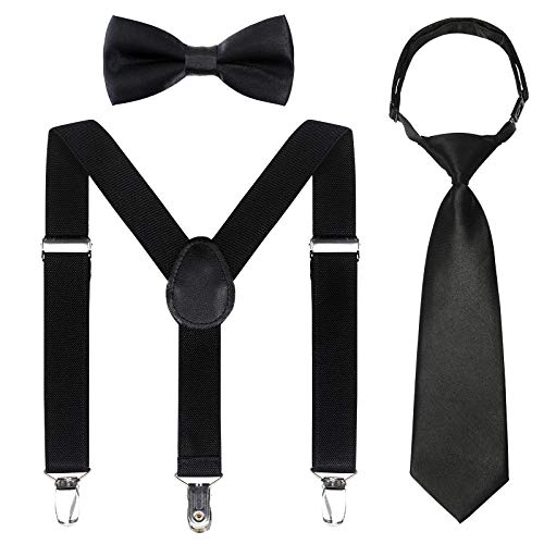 Kajeer Set bretelle e papillon per neonati - Bretelle elastiche