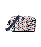 Tommy Hilfiger Erin II Camera Crossbody Bias Multi Print Nylon Clayed Pebble/Tommy Navy Multi One...
