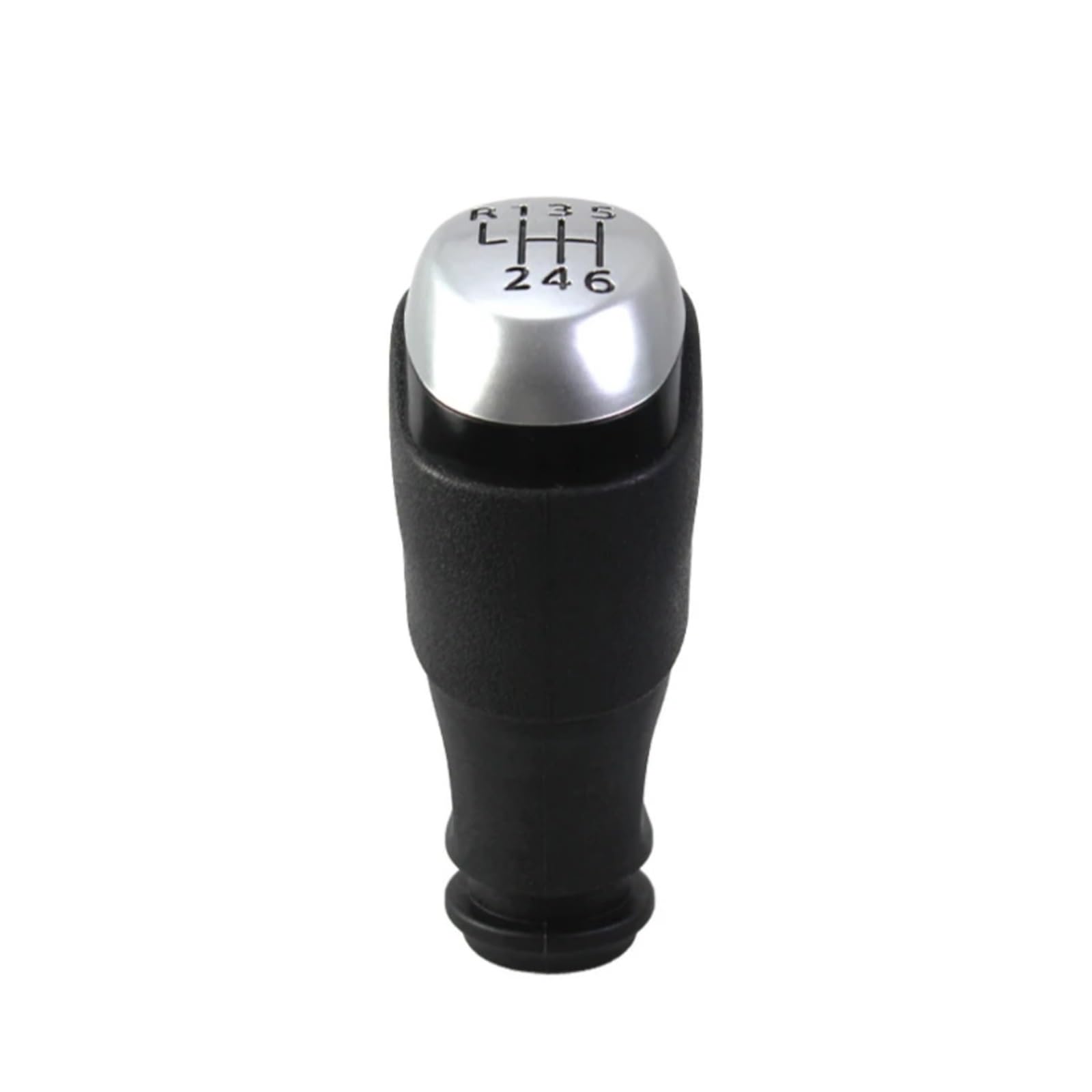 Jsyalmslw Matte 6 Speed Replacement Gear Stick Knob For Clio 4 Iv Mk4 Chrome/Matte