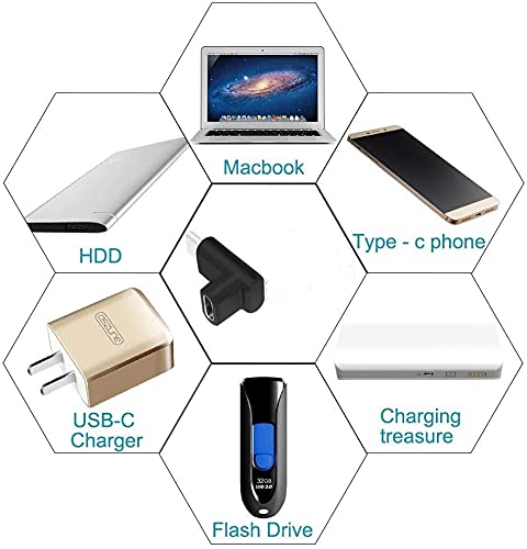 Adattatore di conversione USB tipo C 90°