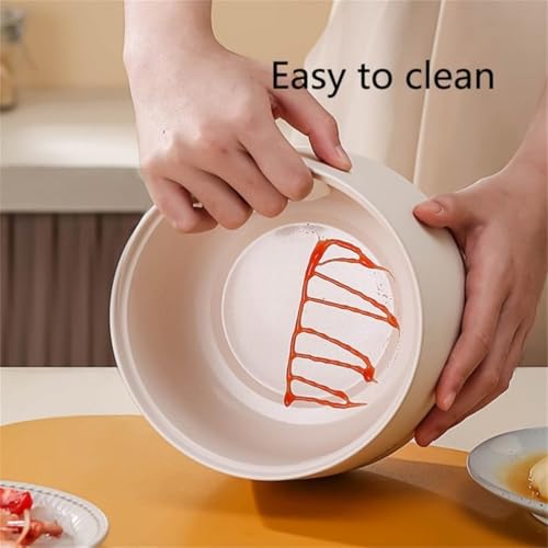 MGHRUEWH 1.8L Mini Rice Cooker, Electric Multicooker with Non-Stick for 1-2 People, 4 Functions for Rice, Soup, Porridge, Shabu Shabu,Blue - Image 4