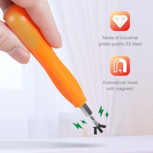 Image of Doorbell Screwdriver Replacement for WiFi Password Reset and Battery Change, Torx T6 T15 Bit Screwdriver for Doorbell (Pack of 3)