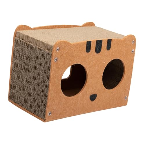 IEUDNS Gato coçar almofada gato coçar cama móveis proteção resistente caixa de risco scratcher papel