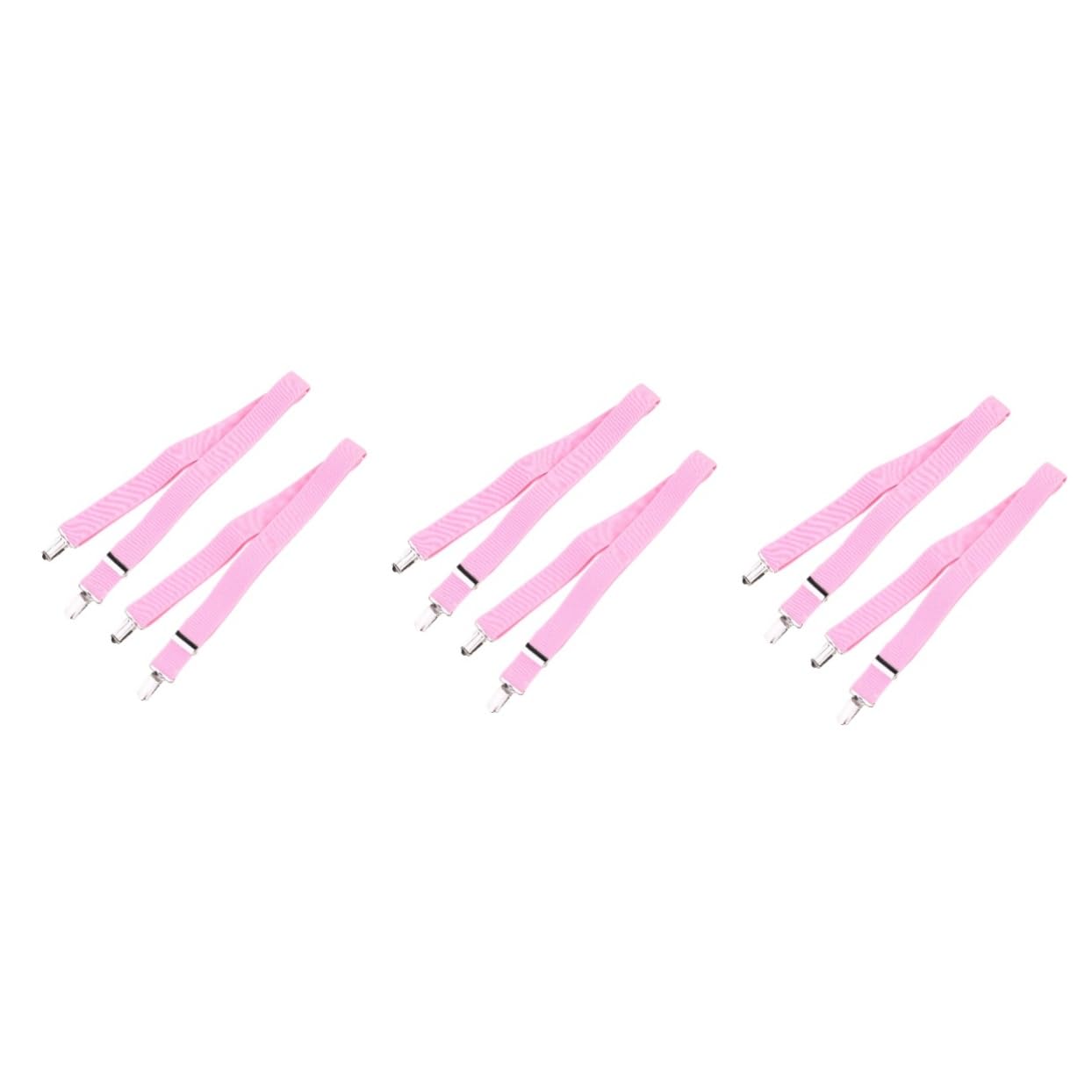 COLLBATH 3sets Adjustable Elastic Children's Winter Warm Glove Clip Mittens Hat Hanger Clip Cold Weather Gloves Holder for Boys and Girls Outdoor 2pcs*3