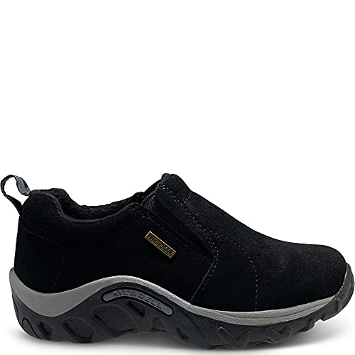 Merrell Kid's Jungle Moc Frosty Waterproof Moccasin, Black, 4 M #TOP2