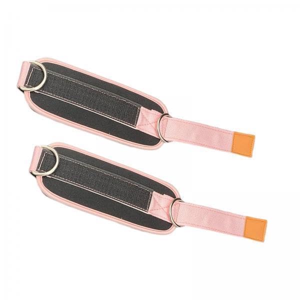 Bnf® 4xAnkle Straps Cable Machine Attachment Adjustable for Legs Extensions Pink | Home Gym Attachments | Strength Training-image-34