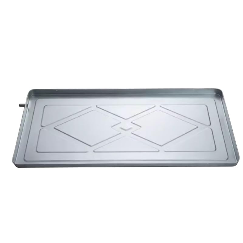 Bandeja de goteo para unidad de aire acondicionado exterior con drenaje de acero inoxidable