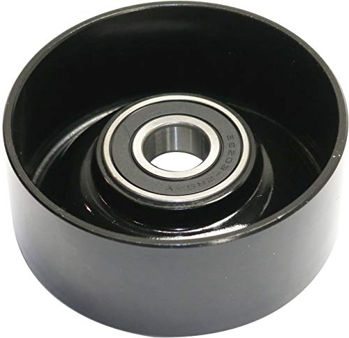 Evan-Fischer Accessory Belt Idler Pulley Compatible With 1987-1989 Ford F150/E150 Econoline/E250 Econoline/E150 Econoline Club Wagon With Air Conditioning #TOP3