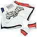 Anotherboxer Unisex Muay Thai Boxing Shorts, Breathable for MMA Kickboxing Fighting Shorts with Elastic Waist, Polyester Training Shorts for Men and Women, Black（White）（M）