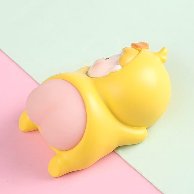 Yirdapall スクイーズ ストレス人形 伸縮性のお尻人形 デスク装飾 かわいい ふわふわ 低反発 柔らかい ストレス解消 ミニおもちゃ 握る おもちゃ 減圧グッズ 減圧玩具 (B)