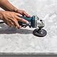FAELNK 8 pcs Polierfilz 125mm Filz Polierscheibe 125mm Auto Polierpads Klett Auto Polierscheibe Set Kompatibel mit Bosch Exzenterschleifer für Auto Badewanne Glas Metall Marmor