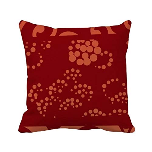 Housse de coussin motif vague d'Asie déhoussable pour protéger et décorer le canapé - 2