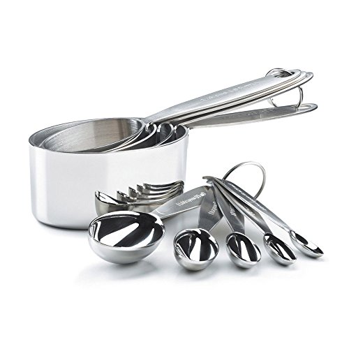 Cuisipro Stainless-Steel Measuring Cups and Spoon Set