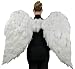 Touch of Nature 11009 Adult Angel Wing in White with Elastic Straps, 52 by 36-Inch