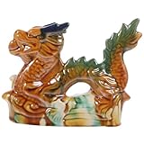 Décors de dragon chinois - le dragon symbolise la bonne fortune, faisant de cette figurine un significatif et attentionné pour toute occasion, décoration en forme de dragon