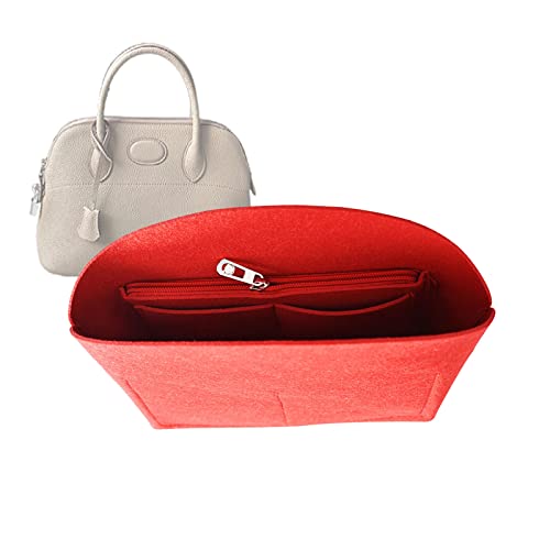 Lckaey Purse Organizer for Bolide bowling 25/27/31/35 liner storage bag3006red-S