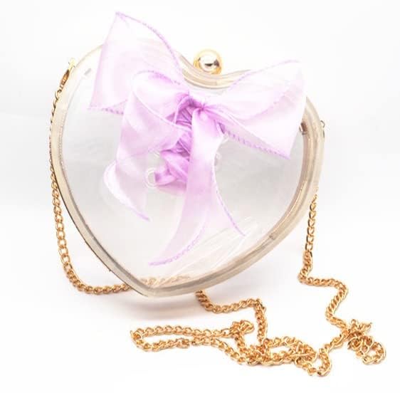 Heart Clutch Bag Resin Mold Set – Includes Silicone Mold, Metal Clasp Lock, and Chain for DIY Epoxy Resin Casting, Ideal for Making Custom Handbags for Women and Girls-image-6
