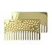 Personalized Go-Comb + Mirror - Custom Brass Hair Comb - Fit For Your Wallet