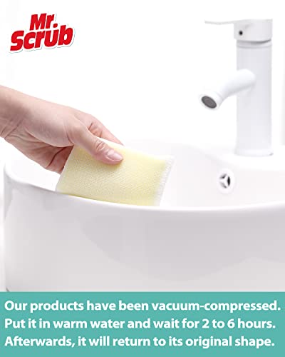 12 Pads All-Purpose Sponges Kitchen, Non Scratch Dish Sponge For Washing Dishes Cleaning Kitchen, Premium Kitchen Scrub Sponge And Scrubbers Cleaning Pads, Ideal For Kitchen, Bathroom, Mr. Scrub #TOP5