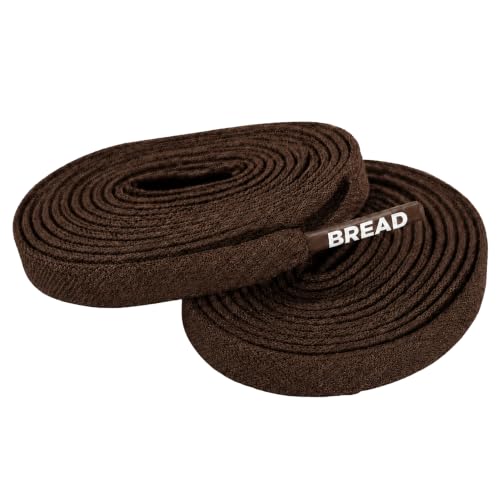Image of Bread Elastic Shoelaces - Tie Once, Slip On Convenience - Premium Stretch Laces for Boots, Running Shoes, and Everyday Wear