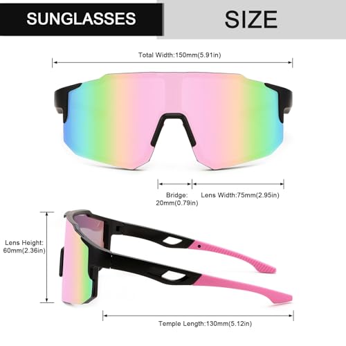 Karsaer Vision Sports Baseball Sunglasses Men Women Visor Cycling Glasses MTB Running Driving Fishing Baseball Ski by Karsaer - Image 6