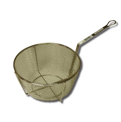 King Kooker 11NPB 11-Inch Nickel Plated Straining Basket