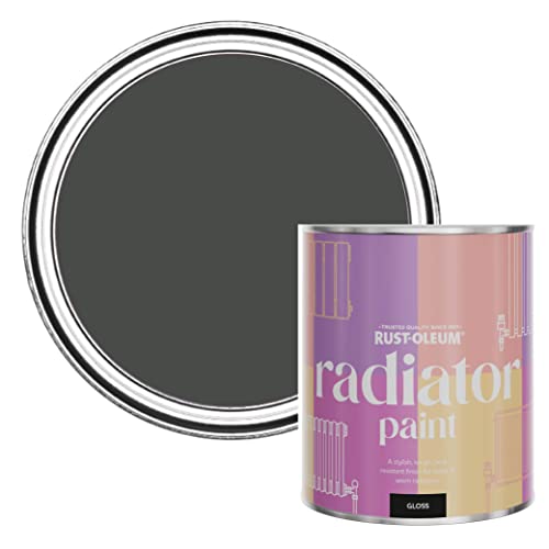 Rust-Oleum Green Heat Resistant Radiator Paint in Gloss Finish - After Dinner 750ml