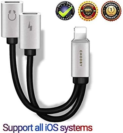 Headphone Jack Adapter 3.5 mm Jack Earphone Adapter Headphone Jack for Cell Phone Accessories 7/7plus 8/8plus X/xs Headphone Audio Adapter Accesorio Para Celular Earbud Splitter Phone iOS 11 12